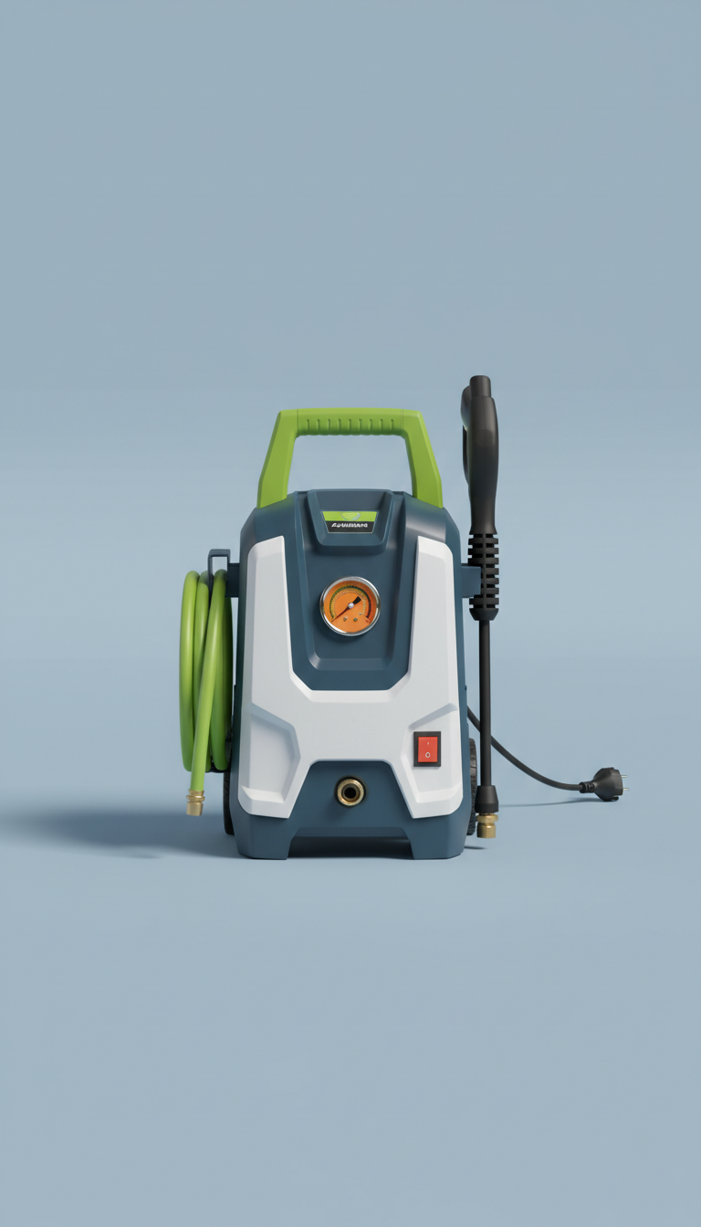 Compact Pressure Washer With Quick-Connect